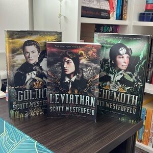 Leviathan series by Scott westerfeld